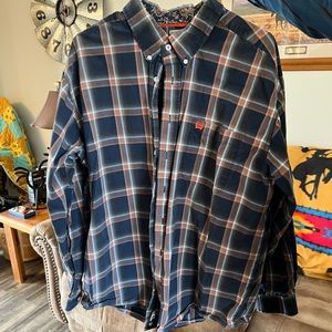 Cinch LS button down shirt. Size XL